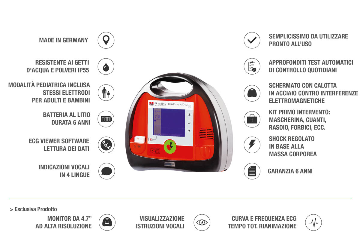 Defibrillatore Primedic Heartsave Aed M